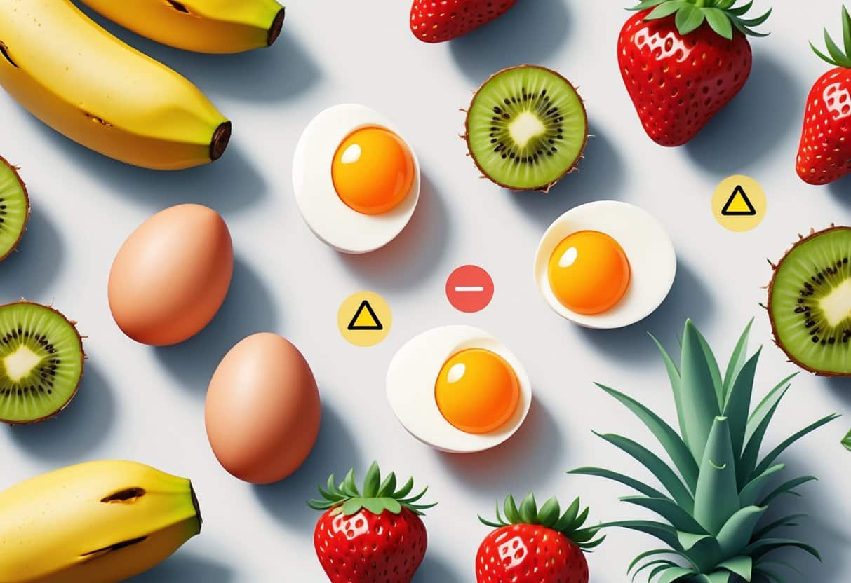 Quais frutas fazem mal com ovo? Guia completo de combinações e riscos