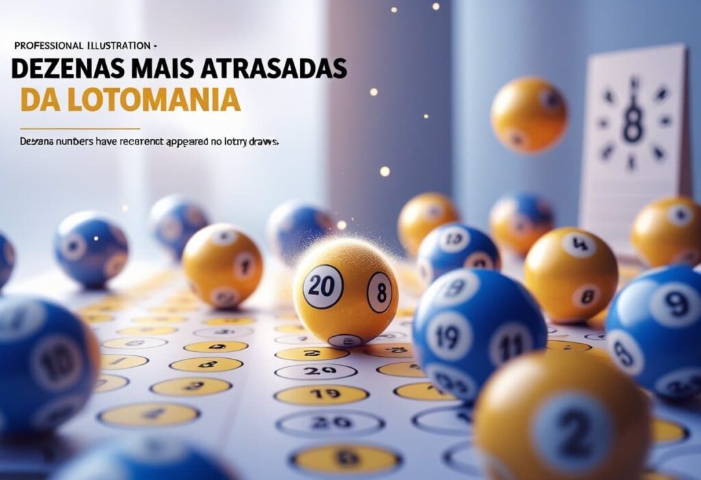 Dezenas mais atrasadas da Lotomania: guia, estatísticas e dicas